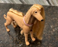 Barbie's Dog Lacey w/ Collar from 1999 Glam n Groom Playset
