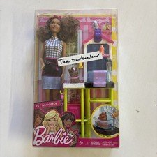 Barbie You Can Be Anything PET GROOMER Doll Playset New