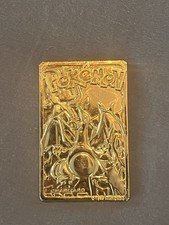 Charizard 23 Karat Gold-Plated Trading Card 1999 Special Edition
