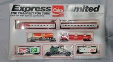COKE EXPRESS LIMITED THE TRAIN SET FOR COKE. *NEW NEVER USED* RARE!!!!!!!!!