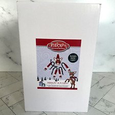 Dept 56 Possible Dreams Rudolph In A Cinch Set of 5 Lit Tree Topper NEW