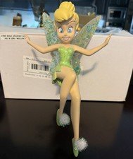 Disney Rare Tinkerbell Glitter Wings Mickey Very Merry Christmas tree topper