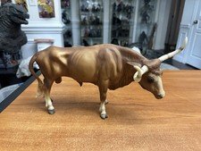 Early 1970's Vintage Breyer horse Texas Longhorn Bull Steer Rare