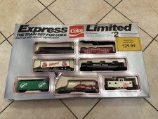EXPRESS LIMITED TRAIN SET FOR COKE - Coca Cola Advertising - Markatron # 1079
