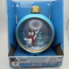 Frosty The Snowman Ornament Animated Snow Globe By Gemmy