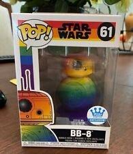 Funko Pop! Star Wars The Rise of Skywalker BB-8 Rainbow #61 NIB