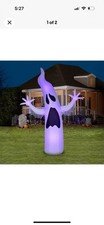 Gemmy Halloween Giant Ghoul Ghost Inflatable Airblown 12' Yard Decor Light Up