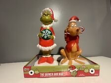 How The Grinch Stole Christmas Blow Mold 14” Max 12” Dog 2 Pack Set Light Up