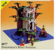 LEGO 6077 Castle: Forestmen's River Fortress 99% Complete