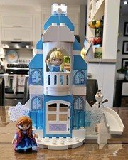 LEGO DUPLO Disney Frozen Ice Castle 10899 Light‑Up Brick - Anna Elsa Olaf 100%