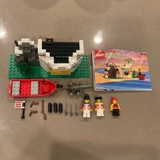 LEGO Pirates: Cannon Cove (6266) Vintage 100% Complete No String