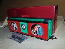 LGB G 46673 CHRISTMAS COCA COLA 75TH ANNIVERSAY SANTA BOXCAR + ORIGINAL BOX