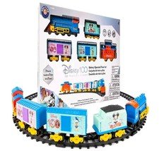 Lionel Disney 100 Years Of Wonder Battery Operated Train 29pcs Set NIB 712093