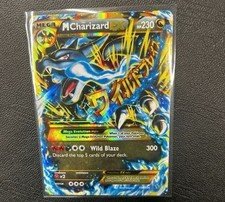 Mega M Charizard EX 108/106 Secret Rare XY Flashfire Holo Pokemon Card