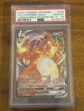 PSA 10 Gem Mint Charizard Vmax Starter Set SC 002/021 Japanese Pokemon 2020