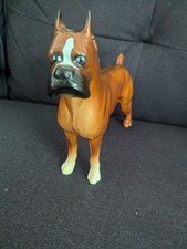 Rare Vintage Breyer No 66 Glossy Chestnut Male Boxer Dog 8.5"