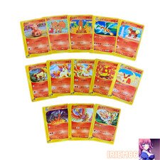 Set 13 Charizard Fire Type Set Pokemon e-Card TCG Vintage Nintendo Bandai Japan