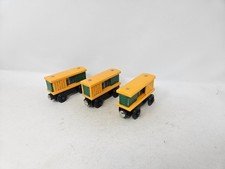 Thomas & Friends Wooden Railway 3 X Orange Box Car Train Tank Engine GUC