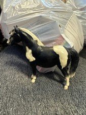 Vintage Black And White Breyer Horse Pinto