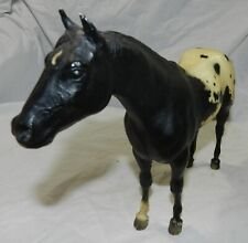 Vintage Breyer Horse - Black and White - about 11.5" long