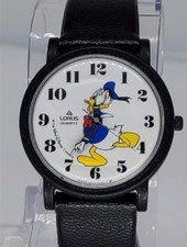 Vintage Disney Lorus Quartz Donald Duck Watch – Classic Dial – Rare Collectible