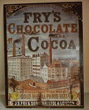 vintage metal advertising signs 12x14