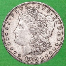 1879-S Morgan Silver Dollar Nice Coin