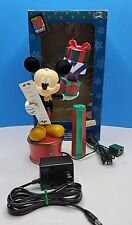1998 Disney Mr Christmas Mickey Mouse Table Piece Or Twirling Tree Topper.