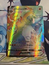 Charizard VMAX Rainbow Rare Holo Card 74/73 Champions Path Secret Rare