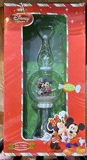 Disney Store Mickey And Minnie Mistletoe Kiss Christmas Tree Topper Lights Up.