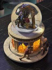 Harry Potter San Francisco Music Box Snow Globe Battle With Voldemort RARE