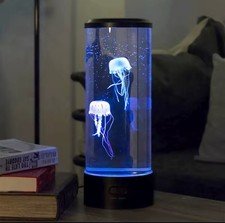 LED Jellyfish Lava Lamp USB Jellyfish Lamp Electric Aquarium Mood Light Night