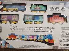 Lionel Disney 100 Years Of Wonder 29 Piece Battery Operated Toy Train Set 712093