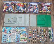 Lot of 5 Vintage 1980's Lego Legoland Town Sets 6385 6378 6375 6392 + 6373 Used