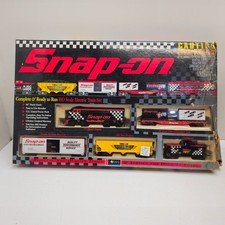 Snap-on Gold Medal 1998 Electric Train Set HO Scale Complete Vintage NOS