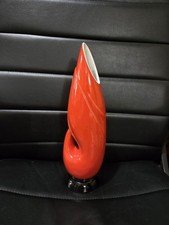 V5 Frankoma Vase Abstract Mid Century Art Pottery Signed by Grace Lee Frank 13”