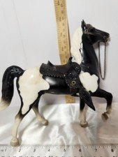 Vintage Breyer Black And White Pinto Fury