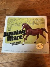 Vintage Breyer Running Mare Horse With Box NO 124