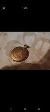 Vintage Disney Mickey Mouse Gold Pulsar Quartz Pocket Watch