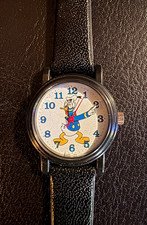 Vintage Disney Store Exclusive Donald Duck Watch 20mm rare with new battery