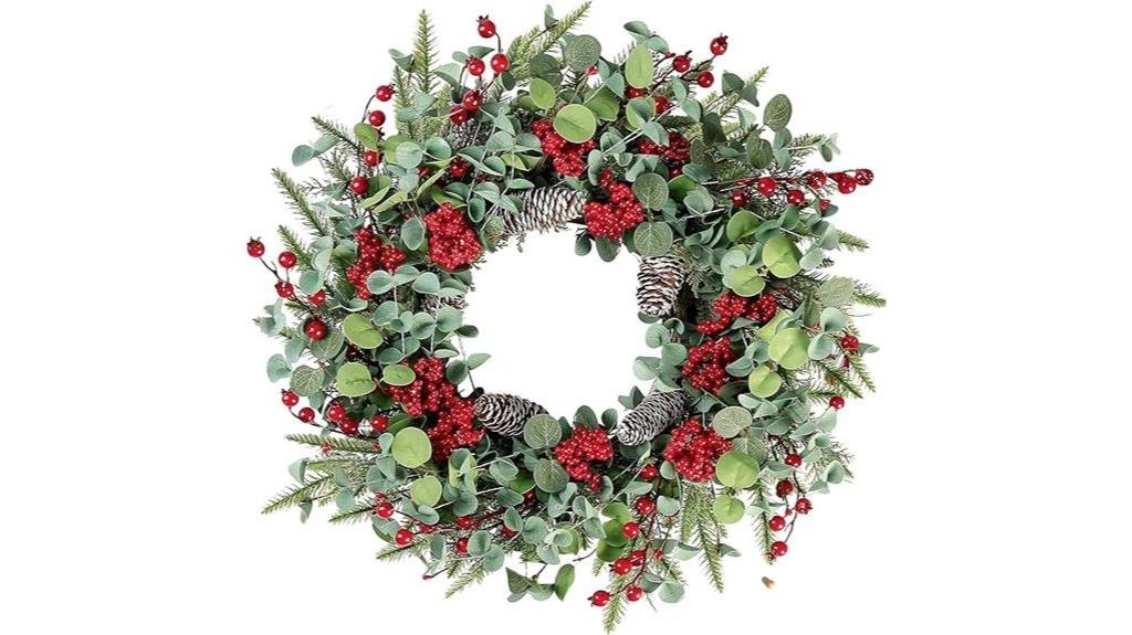 22 inch christmas wreath