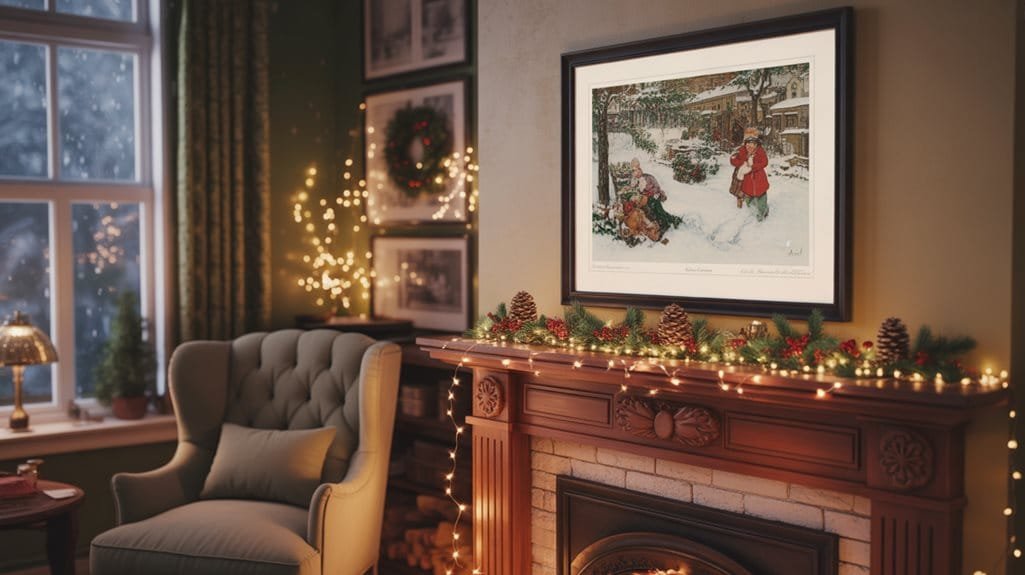artistic holiday countdown prints