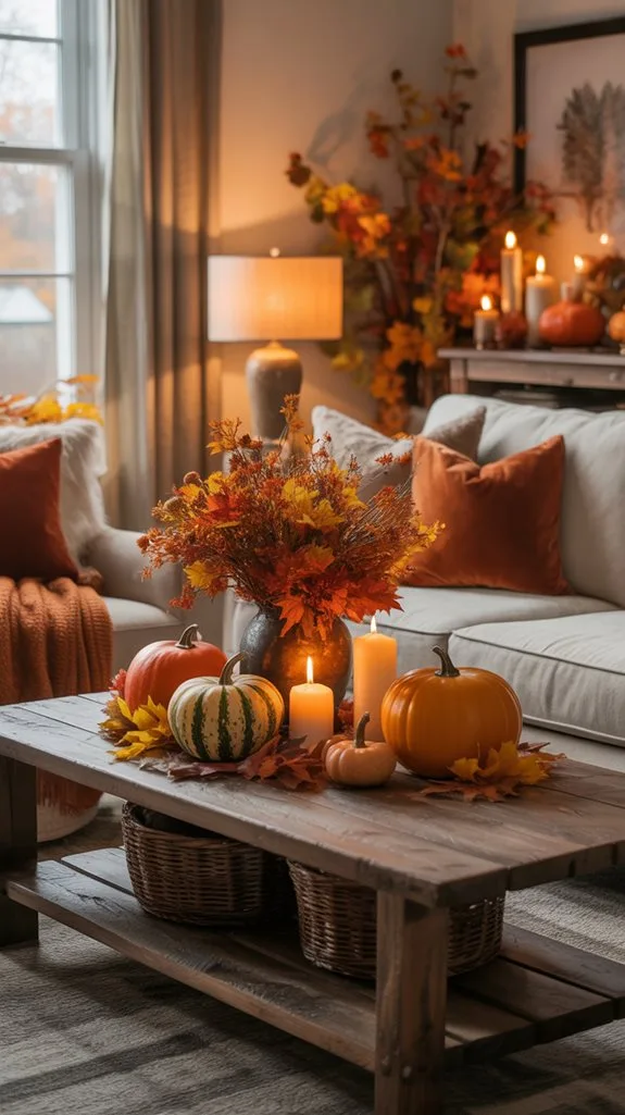 autumn centerpiece decoration ideas