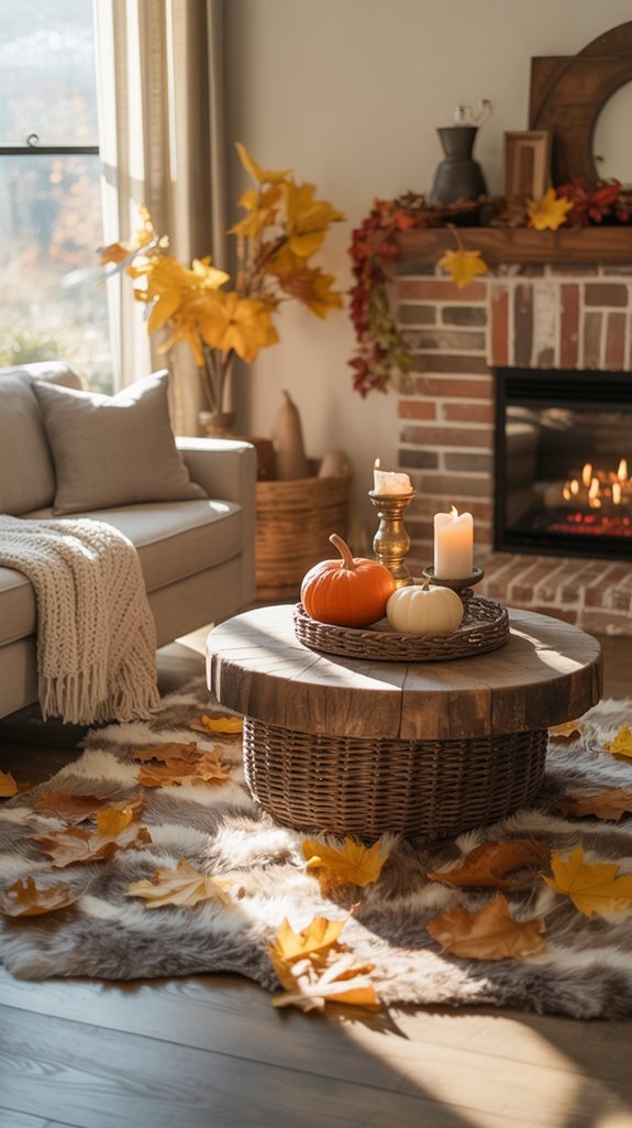 autumn inspired natural decor