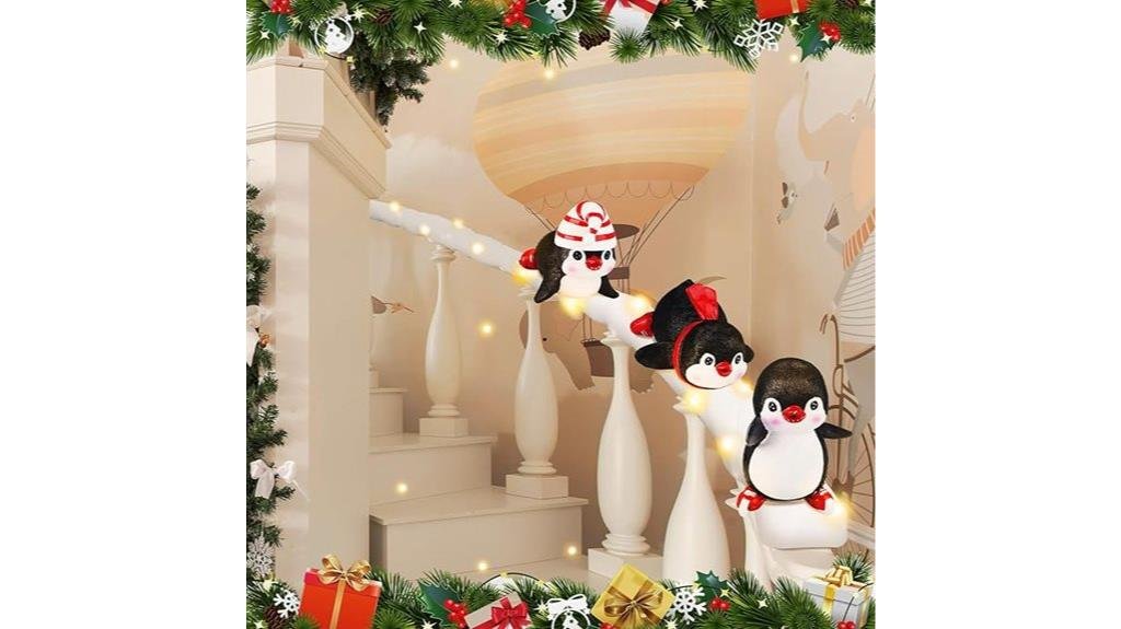 christmas led stairway decor
