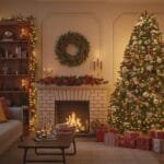 christmas living room decor