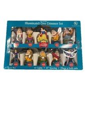 Christmas Disney Snow White Santa’s Best EZ Light Illuminated Tree Trimmer Set