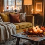 cozy autumn living room tips