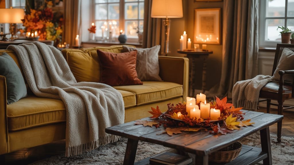 cozy autumn living room tips
