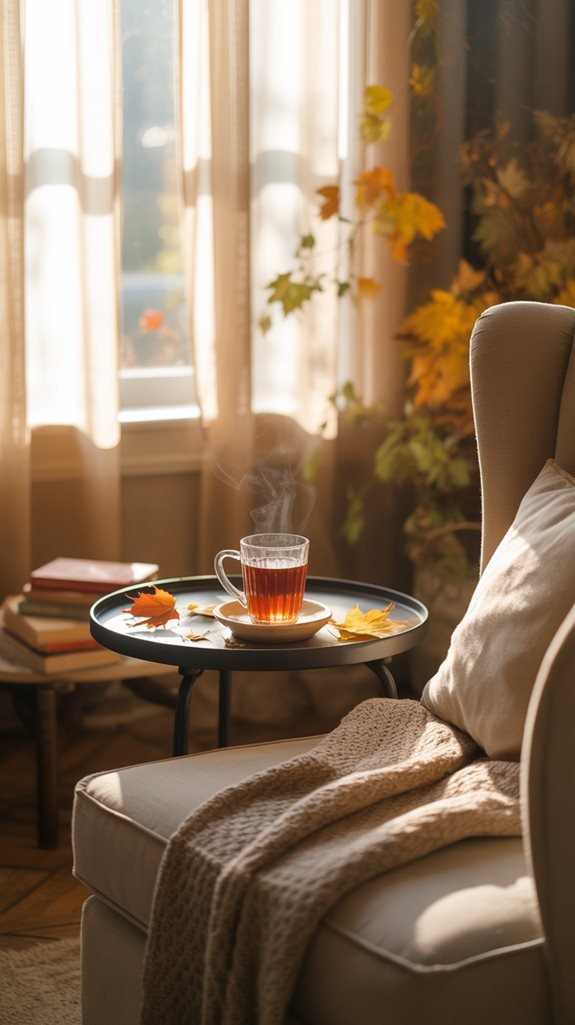 cozy reading nook design